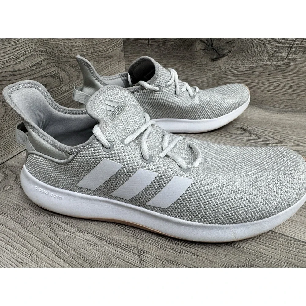adidas Cloudfoam Pure SPW Women's Sneakers Gray White IG7379 Size 11 Shoes